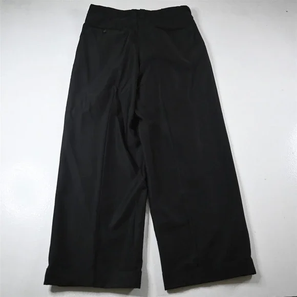 EJ Samuel 42L 32x30 Black 3 Piece Vest Mens Jacket Pants Suit